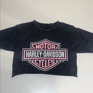 Harley-Davidson Kids Tee with Pink Logo